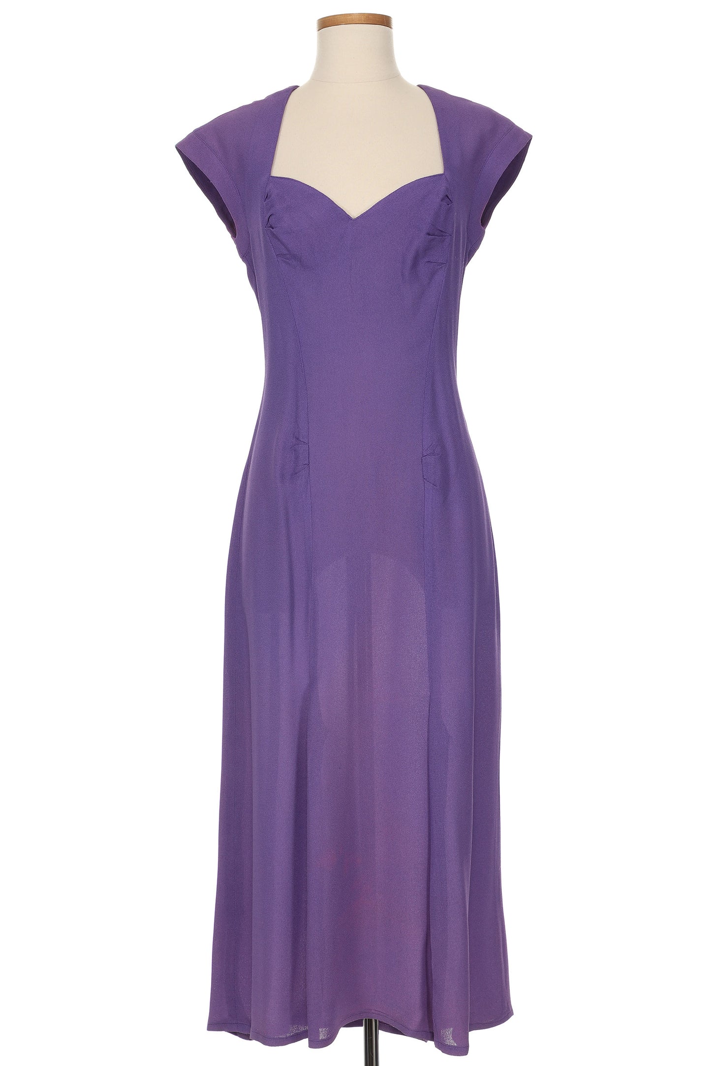 Ossie Clark for Radley 1970's Purple Dress