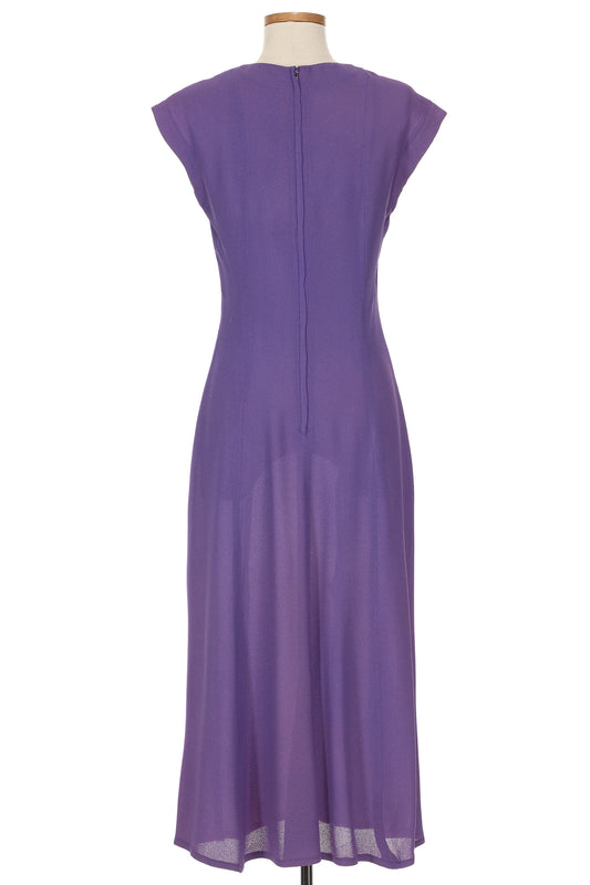 Ossie Clark for Radley 1970's Purple Dress