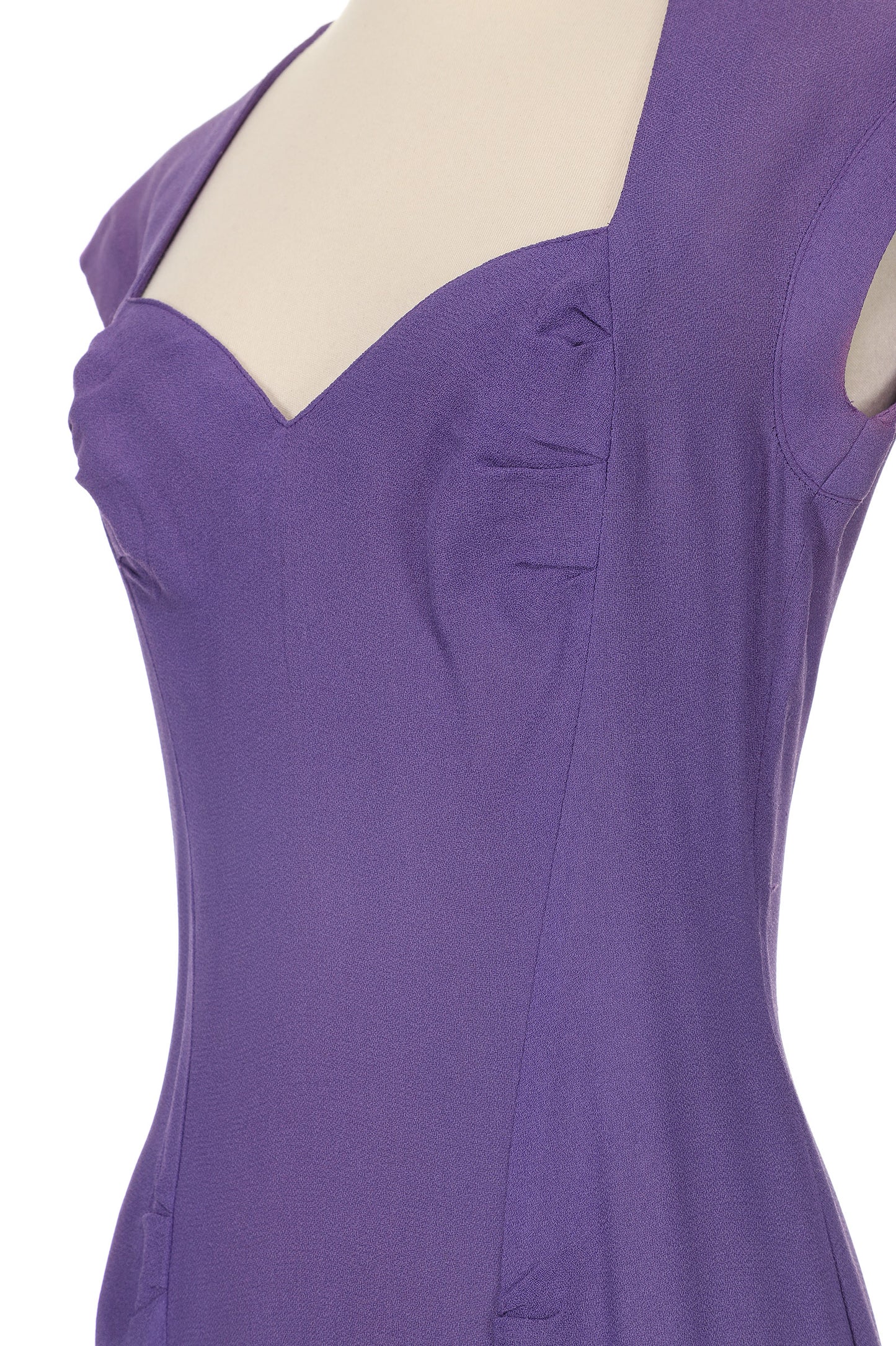 Ossie Clark for Radley 1970's Purple Dress