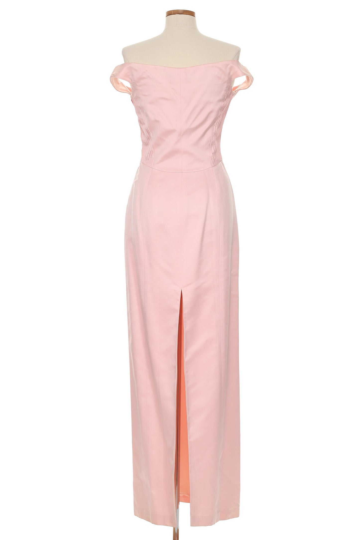 Richard Tyler Pink Off The Shoulder Couture Gown