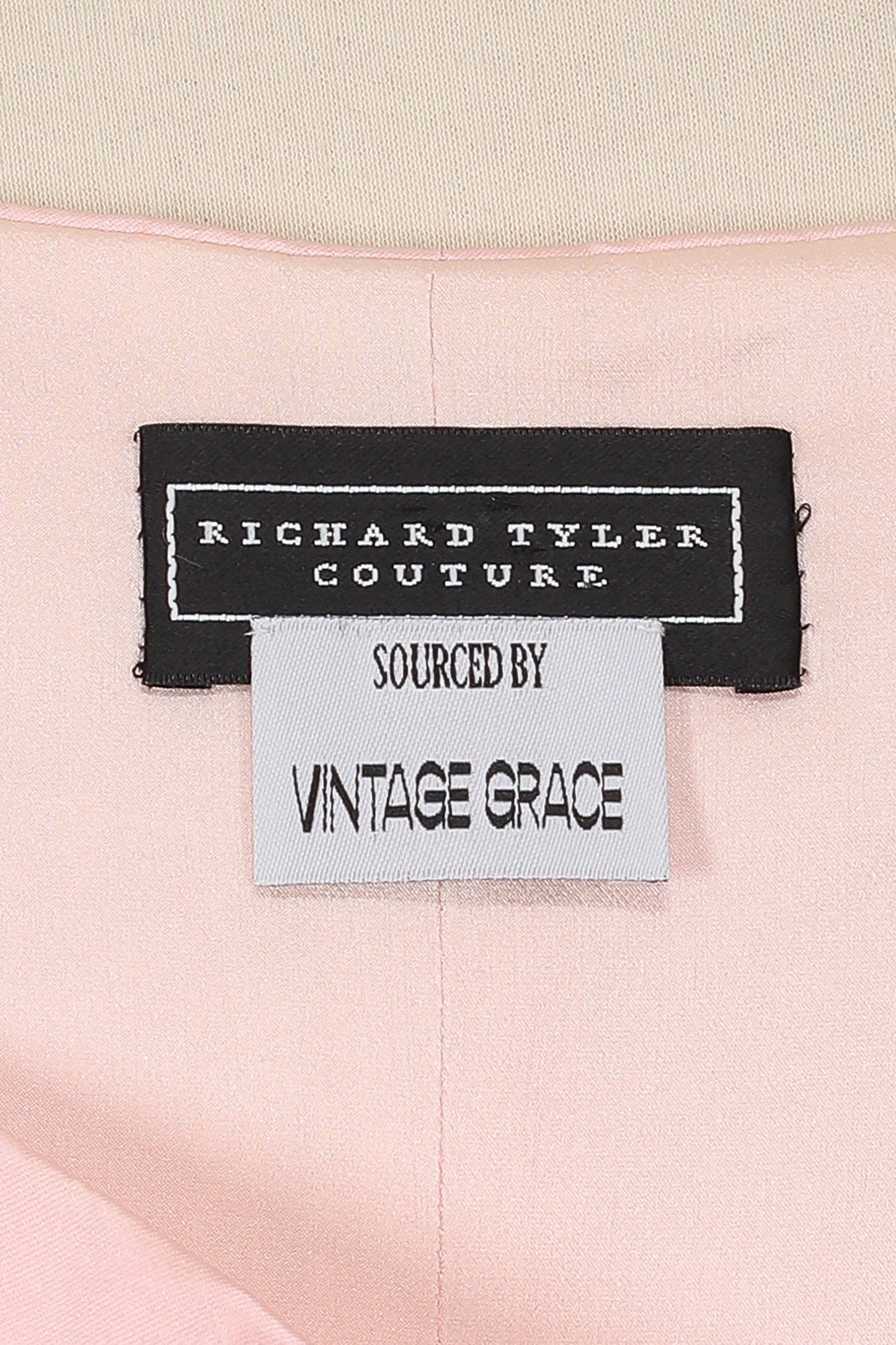 Richard Tyler Pink Off The Shoulder Couture Gown