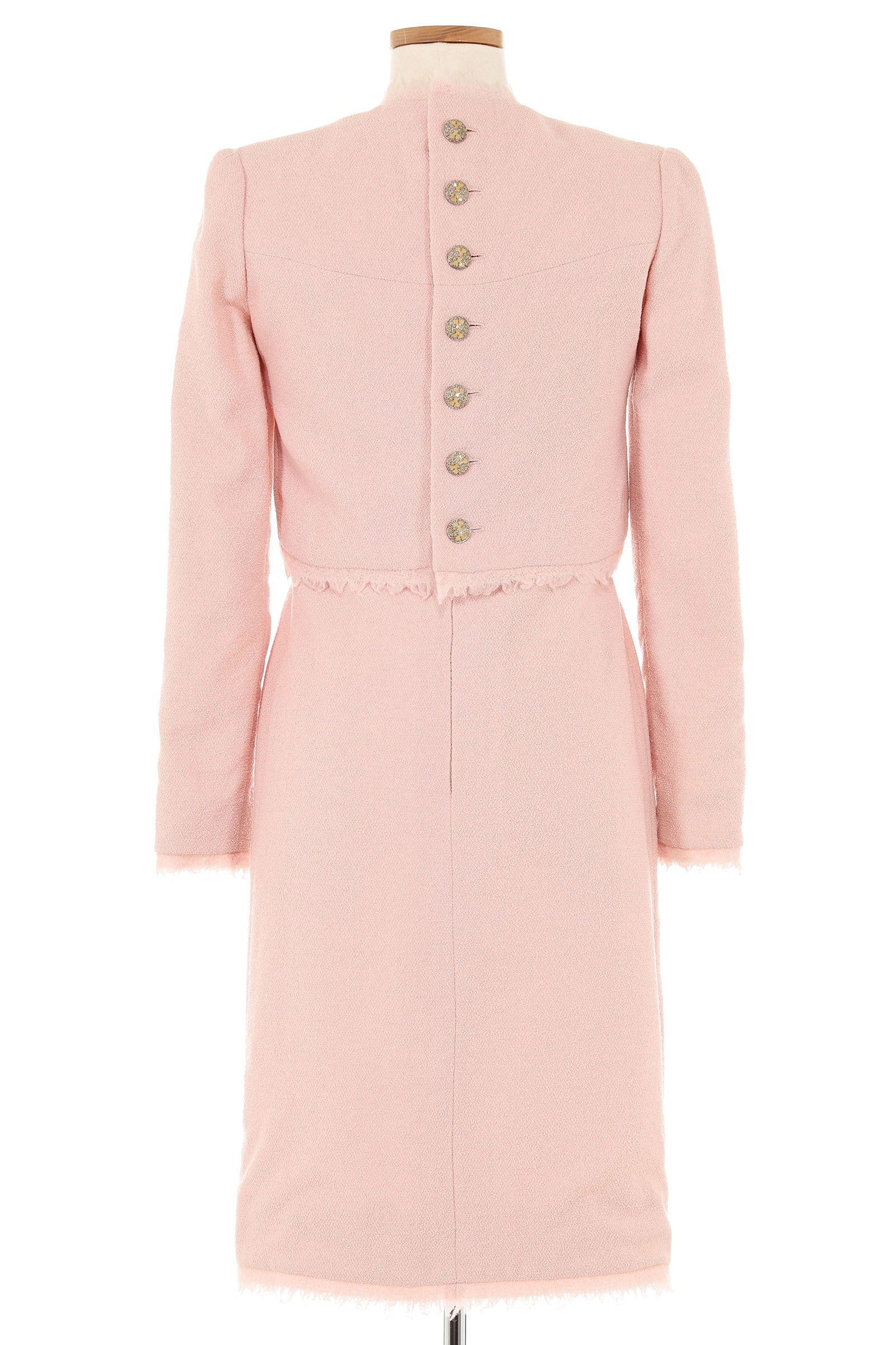 Chanel Haute Couture Pink Dress Chanel Haute Couture Pink Dress
