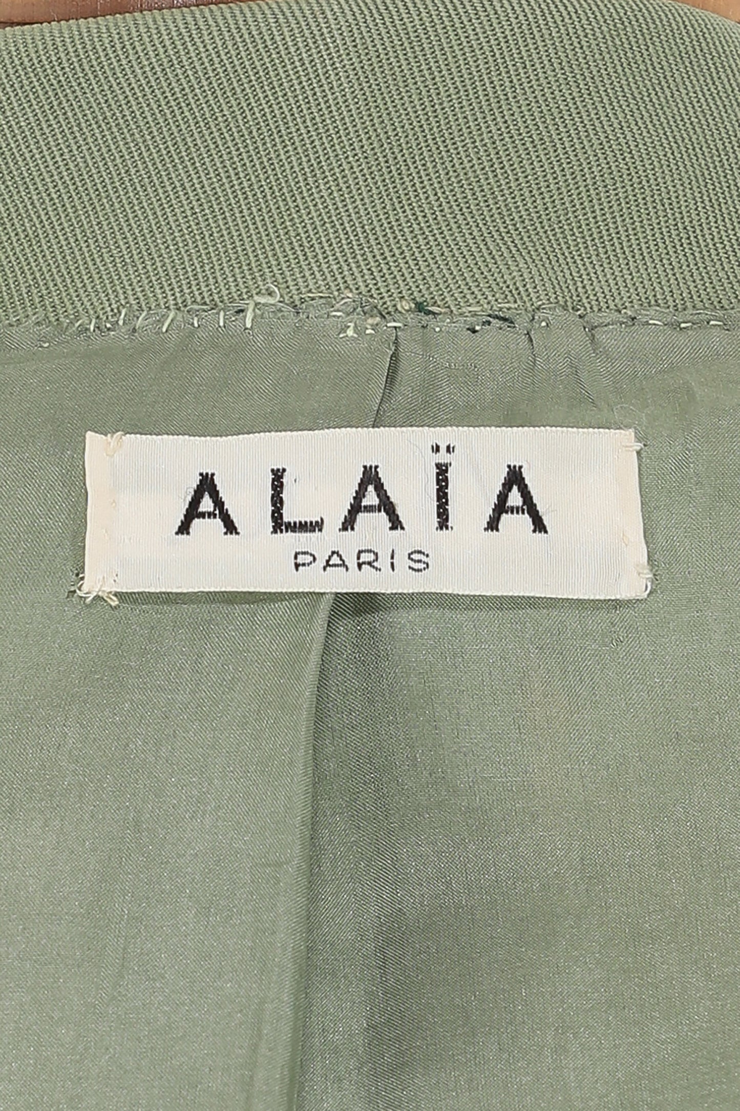 Alaia Green Jacket With Matching Pants & Skirt
