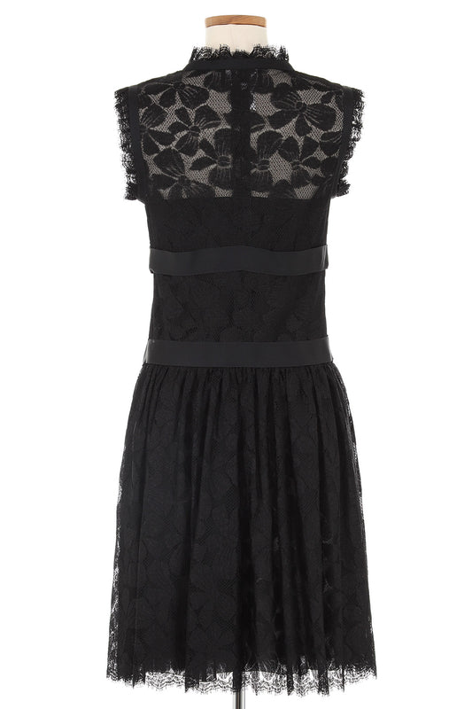 Chanel Autumn '05 Black Lace Short Dress