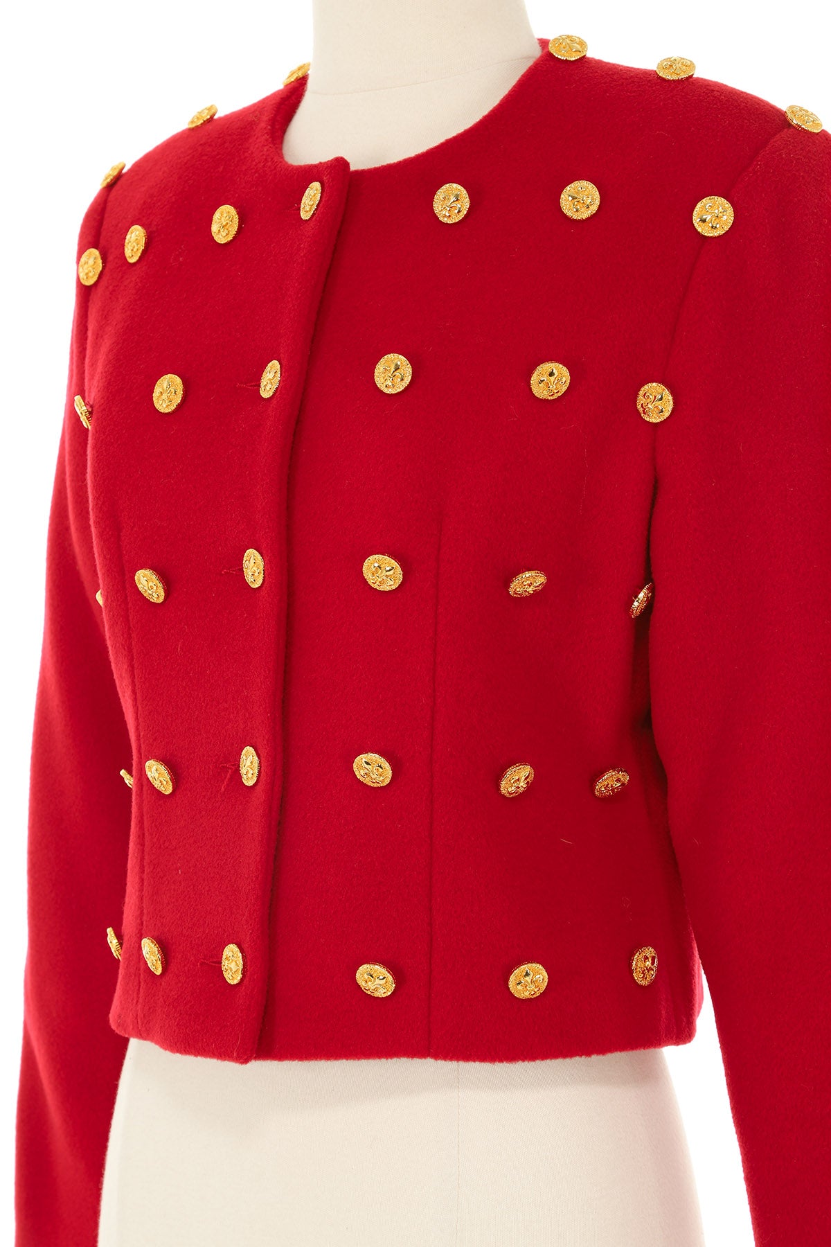 Patrick Kelly 1980s Jacket with Gold Buttons