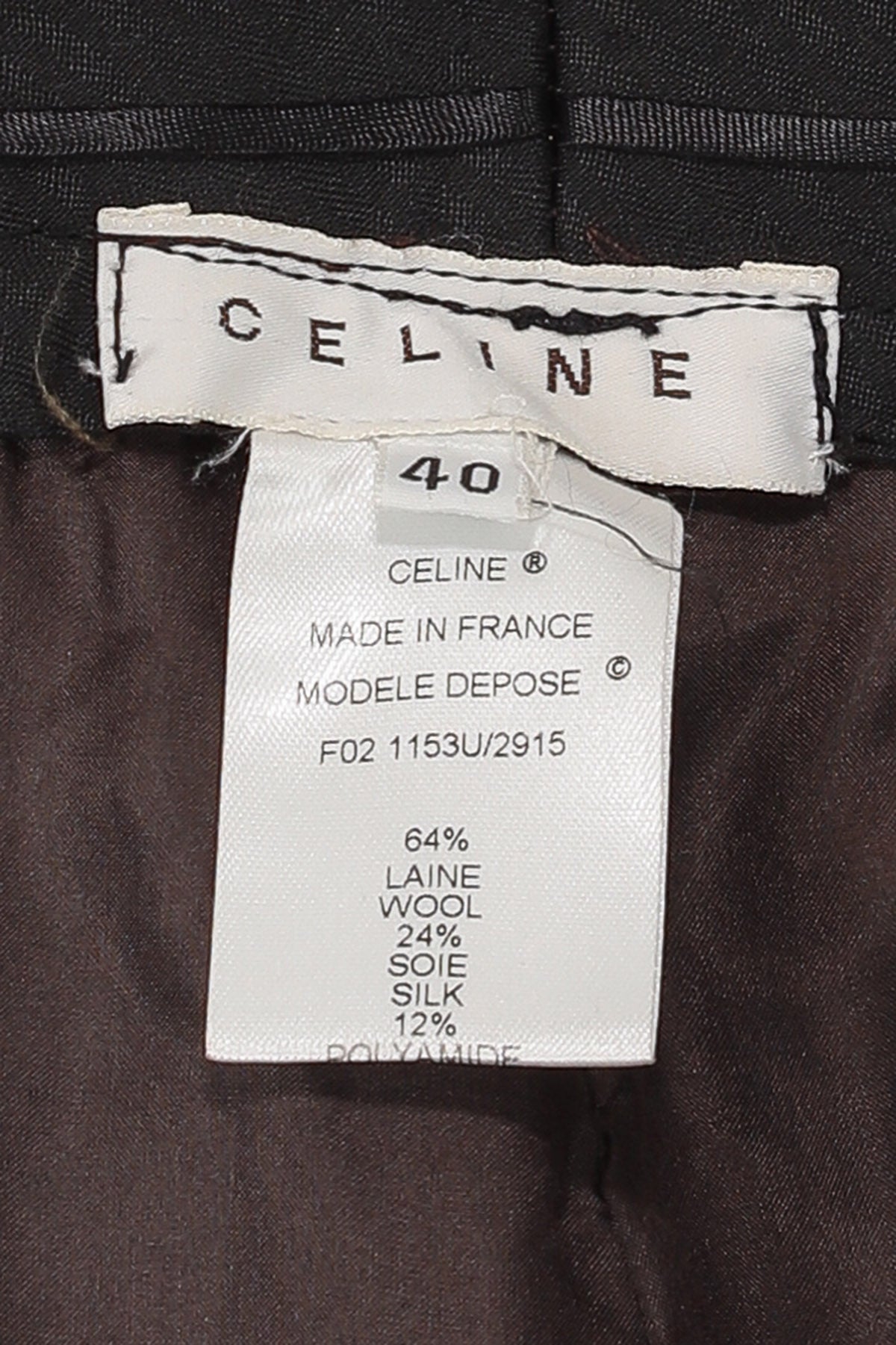 Celine Fall 2000 RTW Pants