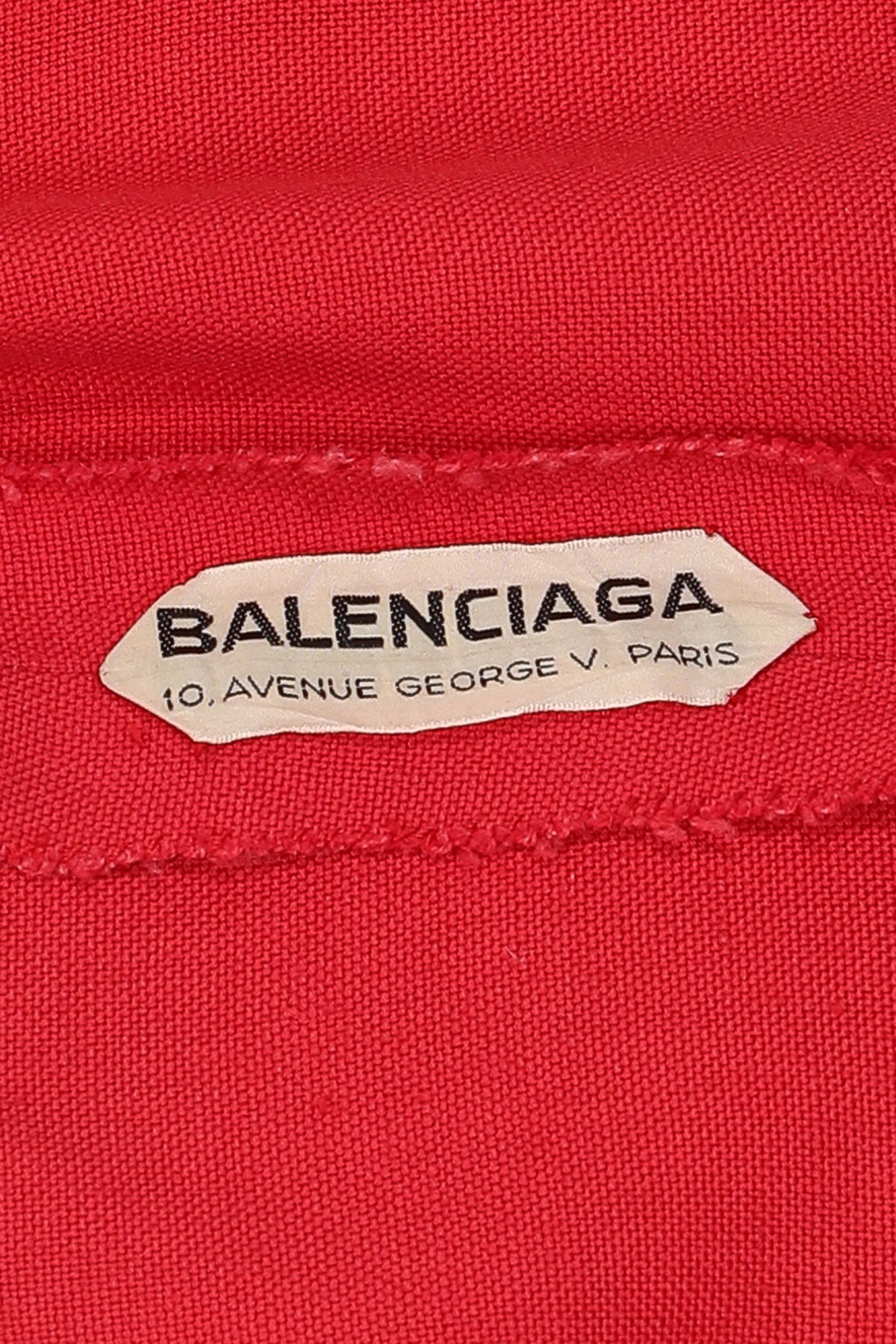 Balenciaga Red Skirt Suit