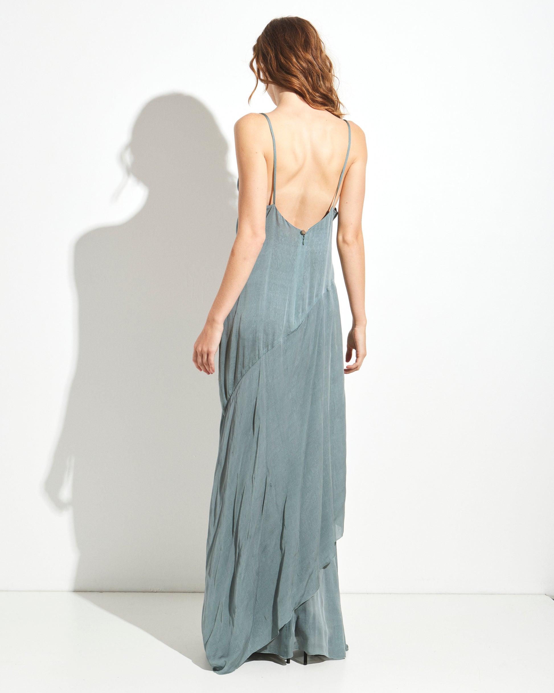 Chanel Evening Slip Dress with Sequin Embellishment