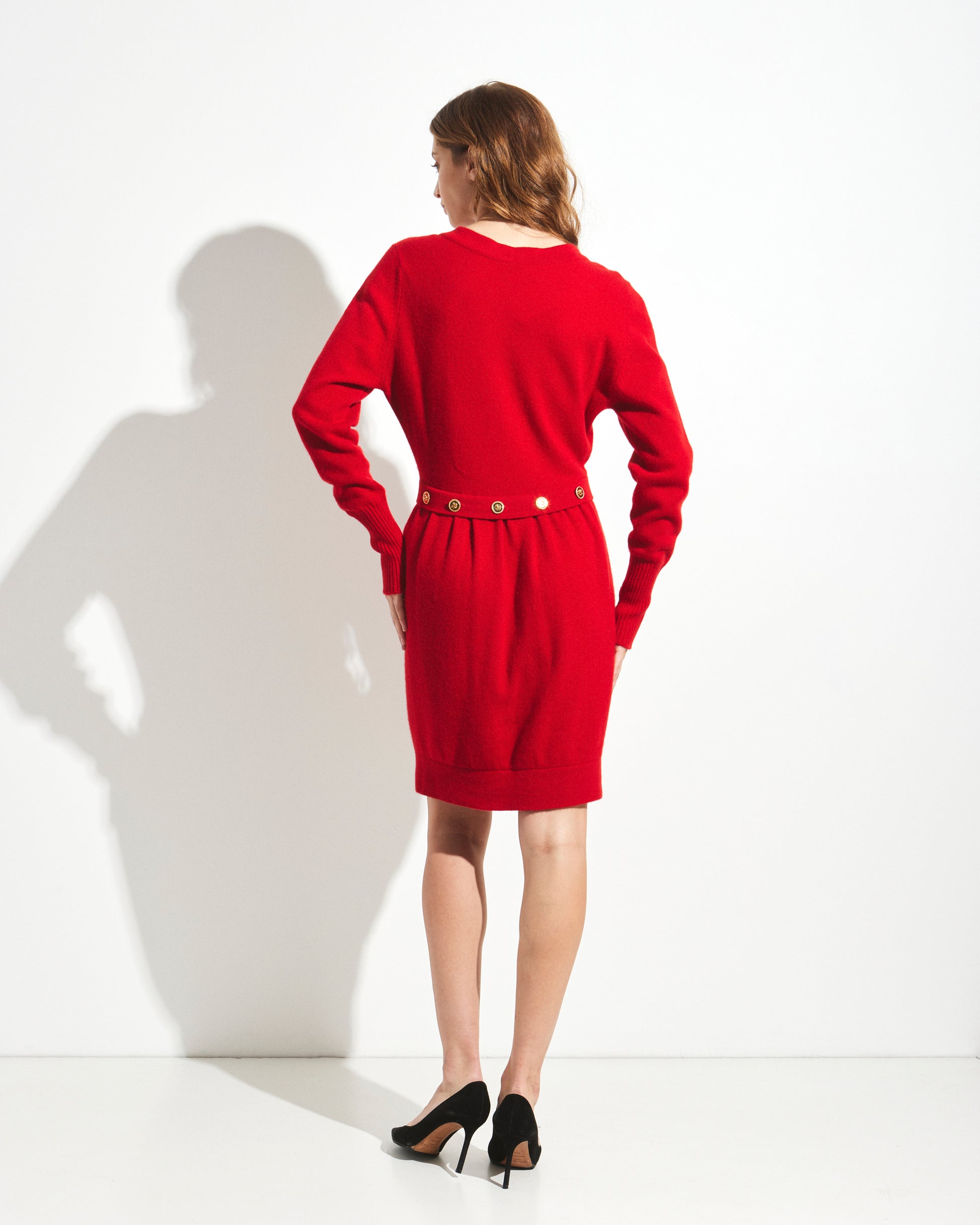 Chanel 1980's Sweater Dress – Vintage Grace