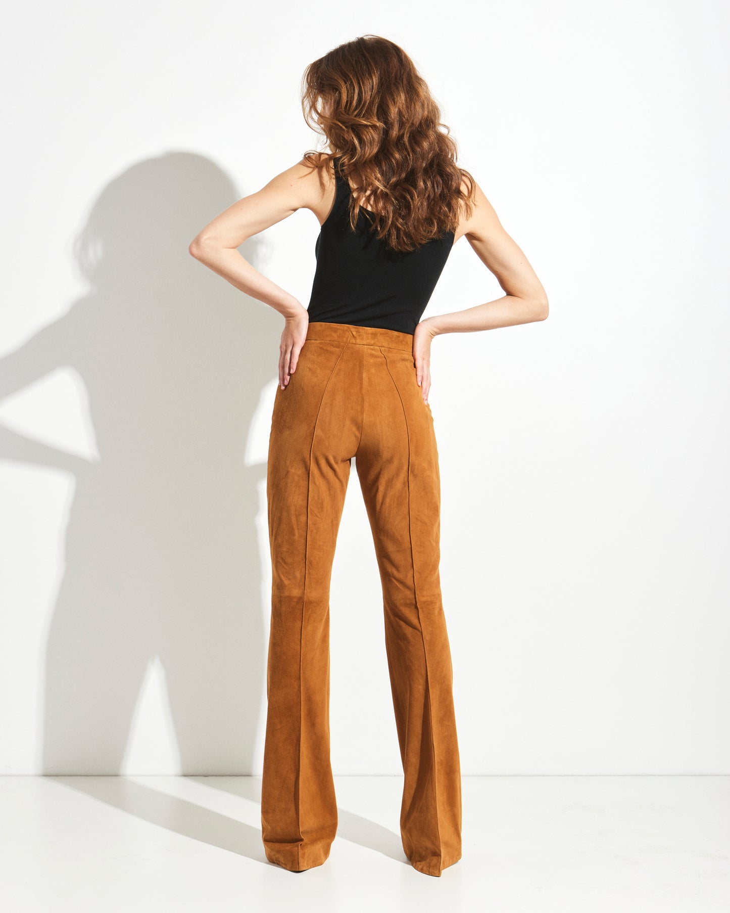 John Galliano Suede Pants