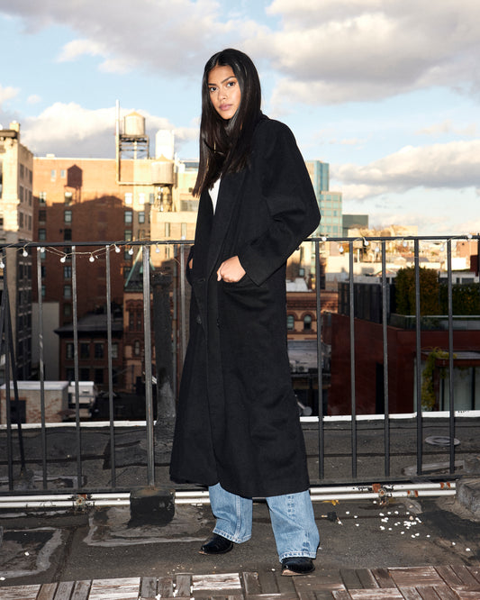 Christian Dior Double Breasted Coat with Loro Piana Cashmere
