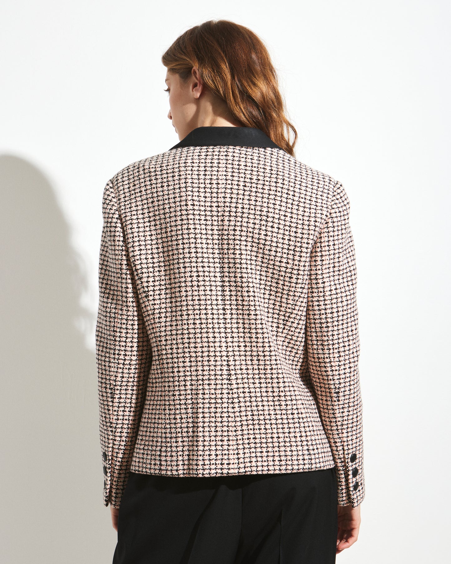 Chanel Spring 2002 Tweed Blazer with Built-in Vest