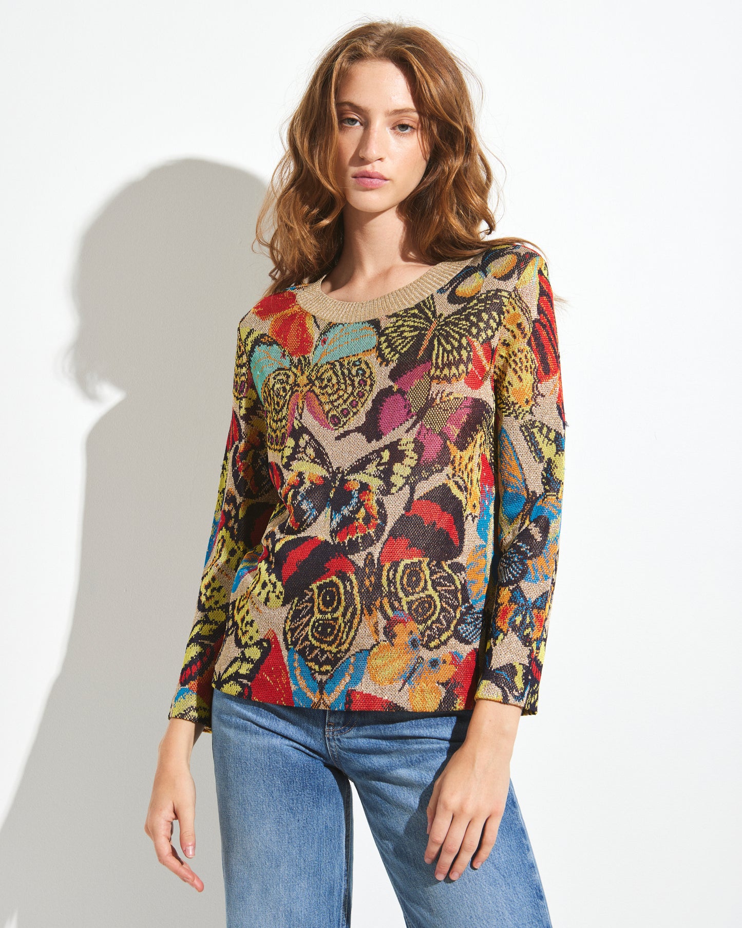 Missoni RARE 1980s Butterfly Sweater