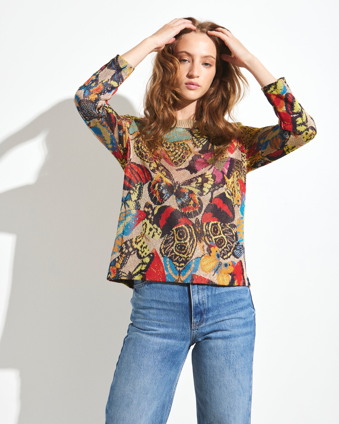 Missoni RARE 1980s Butterfly Sweater