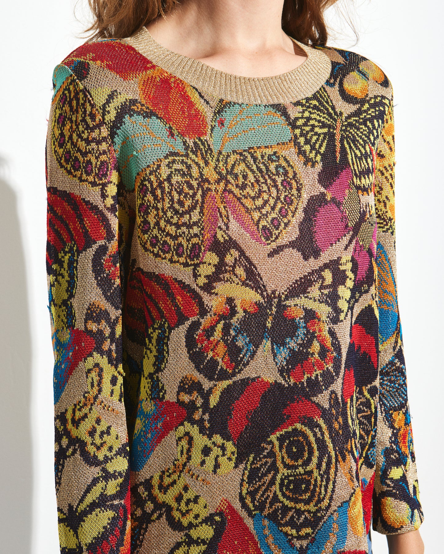 Missoni RARE 1980s Butterfly Sweater