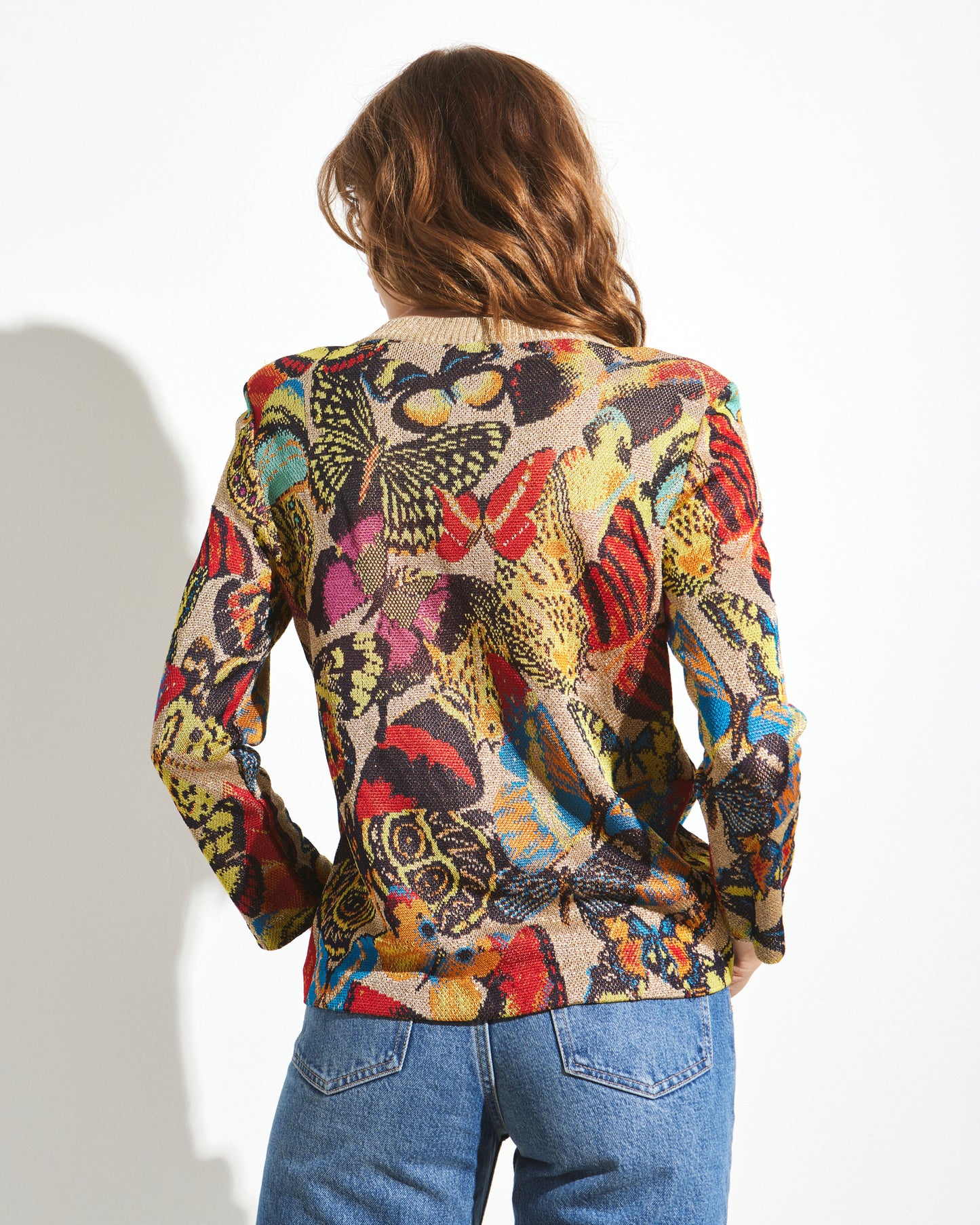 Missoni RARE 1980s Butterfly Sweater