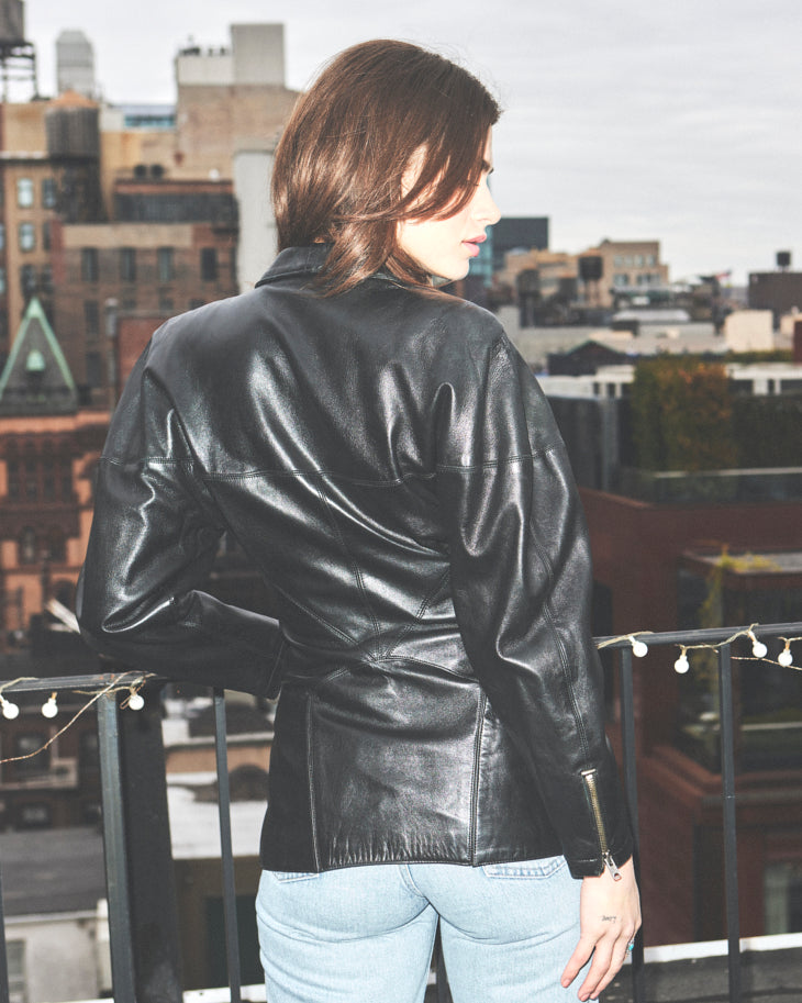 Alaïa Iconic Leather Jacket